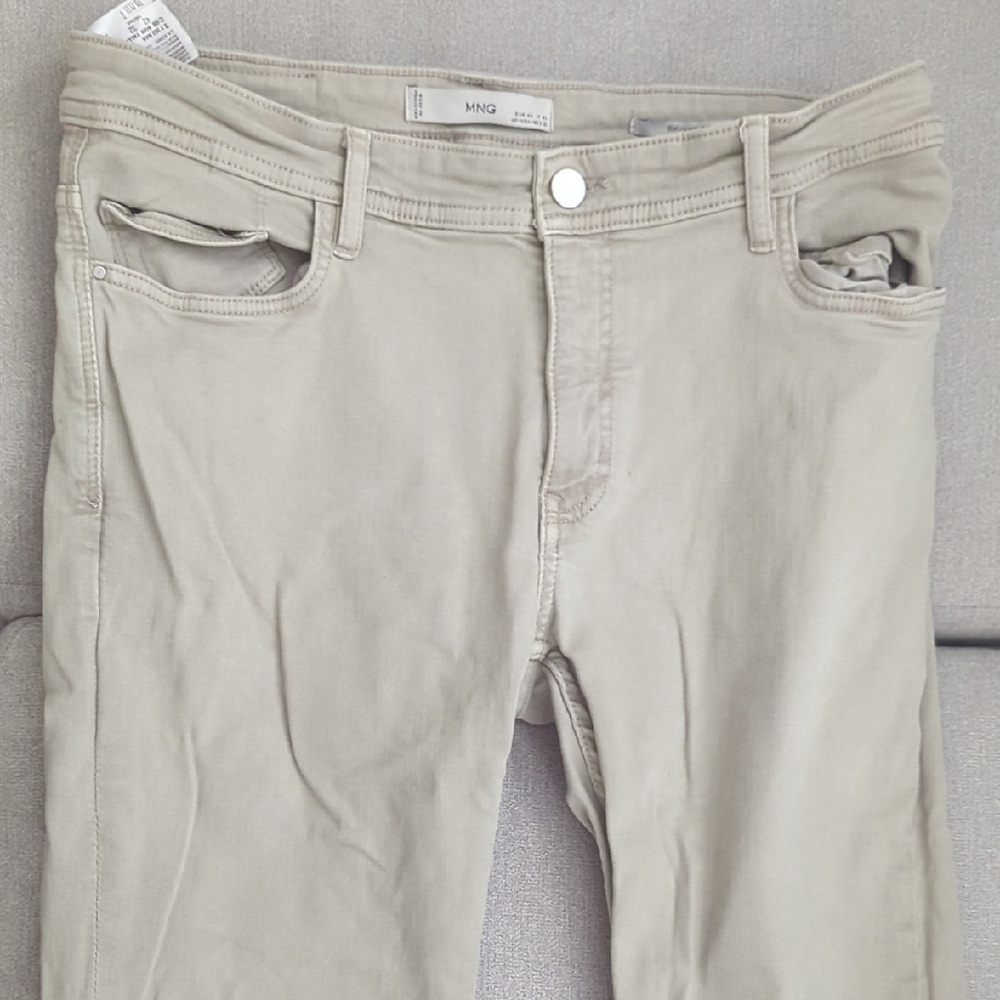 Mango Men's Khaki Chinos